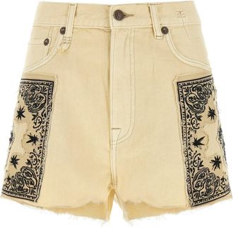 R13 Cotton Bermuda Womens Shorts