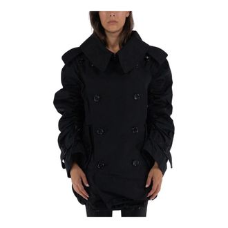 Junya Watanabe Dames, Jassen, Zwart, Maat: L Poliester