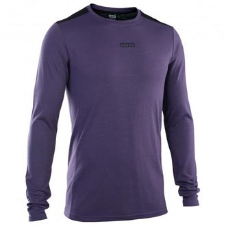 ION IOB Baselayer Tee L/S Merino Merinoshirt f&uuml;r Herren | lila