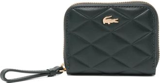 Lacoste Portamonete con zip - Verde