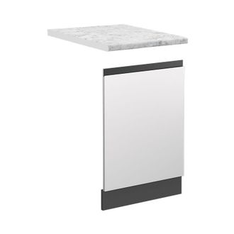 Vicco Panel Frontal R-line, Blanco, 45 Cm, Et M&aacute;rmol