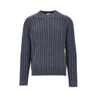 Aspesi Cotton cable knit sweater Man 52