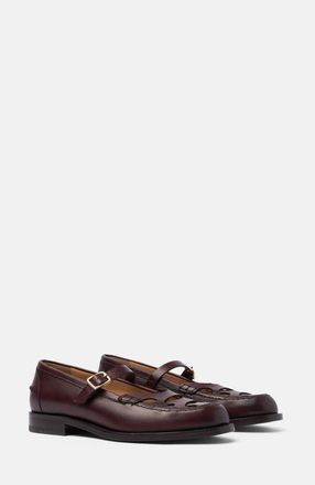 Scarosso Minni Loafers in Burgundy - Calf at Nordstrom, Size 37.5