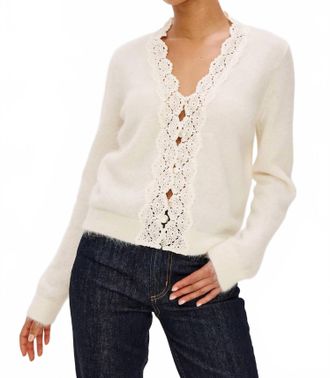 Rails Mer Cardigan In Ivory