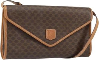 Celine Pre-owned Cross Body Bags, female, Brown, Size: ONE SIZE Pre-owned Plastic Cross Body Bag