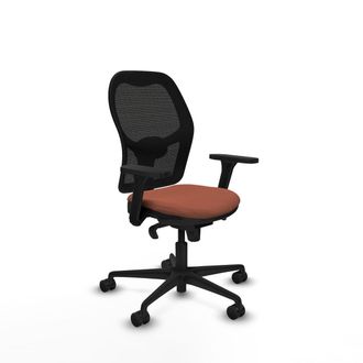 Piqueras y Crespo Piqueras Y Crespo Jorquera Silla De Oficina Ergon&oacute;mica Marr&oacute;n Negro