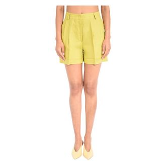 Actualee Casual Shorts, female, Green, Size: XL Casual Shorts