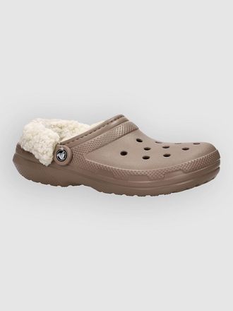 Crocs Classic Fleece Lined Clog braun