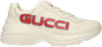 Gucci Sneakers Demetra Uomo Pelle Beige/Avorio