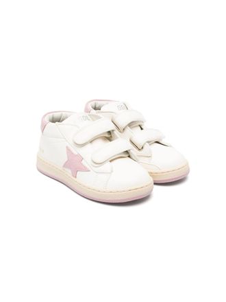 Golden Goose June Nappa Obermaterial aus Wildleder mit Stern und Absatz