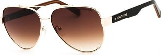 Kenneth Cole KC00034 32F Mens Sunglasses Gold Size 60