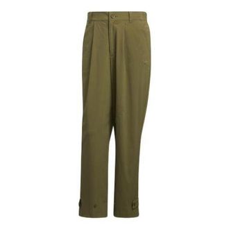 adidas Mens adidas originals Pants Classic Casual Sports Pants/Trousers/Joggers Dark Olive Green HU1234