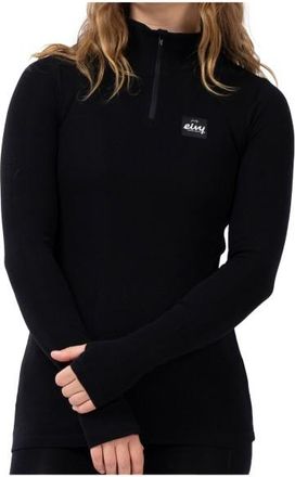 Eivy Journey Wool Rib Top Merinounterw&auml;sche f&uuml;r Damen | schwarz
