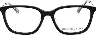 Draper James DJ5030 Rectangular Acetate Eyeglasses - Black