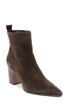 Reiss Amy Pointed Toe Bootie in Chocolate at Nordstrom, Size 8.5Us