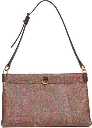 Etro Shoulder Bag - Dames - Schoudertassen - Bruin - ONE Size - Katoen - Tassen