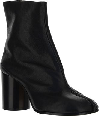 Maison Margiela Womens Tabi Ankle Boots Black