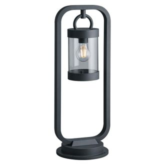Trio Sambesi Antracita Poste Exterior H60 Cm Ip44 Iluminaci&oacute;n Sensor Crepuscular