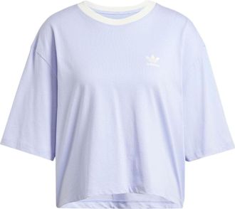 adidas (WMNS) adidas originals Graphics T-Shirt Asia Sizing Purple White IT9820