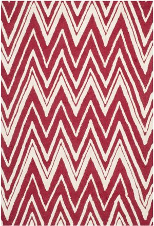 Safavieh Alfombra lana rosso/neutrale 122 x 183 cm