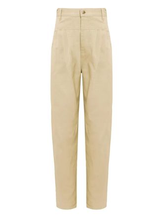 Amapô pleated-front trousers - Neutrals