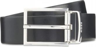 HUGO BOSS Otano Ceintuur - Heren - Riemen - Zwart - 105 CM - Leer - Accessoires