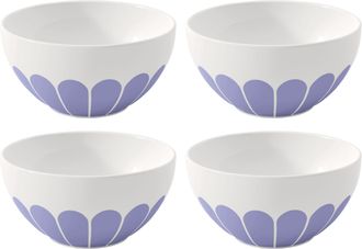 Villeroy & Boch Müslischale »Fleur 4 Stück« aus Porzellan