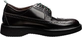 Green George Gepoetste Nero Derby Schoenen - Heren - Veterschoenen - Bruin - 43 1/2 EU - Schoenen
