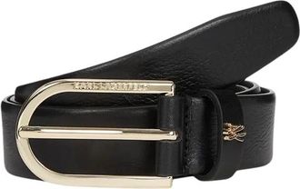 Karl Lagerfeld K/Autograph Riem - Dames - Accessoires - Zwart - Maat: 95 CM Leer