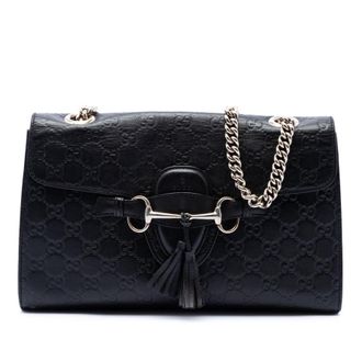 Gucci Pre-owned Gucci Medium Guccissima Emily Shoulder Bag Ladies 53KG3QBTFEM797XN