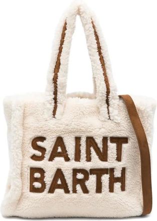 MC2 Saint Barth Borsa tote con logo - Toni neutri