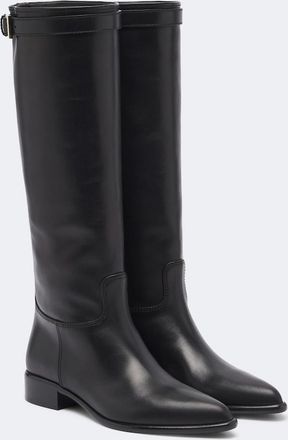 Prada Leather knee-high boots