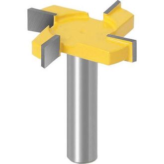 OEM Punta Per Pialla Da 12 Mm - Giunzione A T Per Fresatrice - Per Spianare, Tagliare E Lavorare Pannelli Di Legno Su Superfici