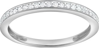 LuvMyJewelry Veyora 14K Diamond Band - 0.10 ct