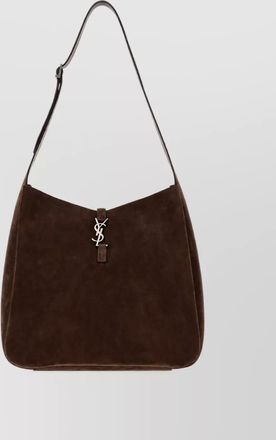 Saint Laurent suede maxi shoulder bag