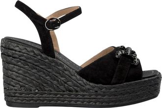 Alma En Pena Alma EN Pena, Schoenen, Dames, Zwart, 39 EU, Wig met strass beugel