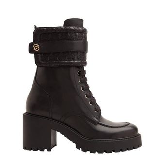 Ferragamo Shiraz High Top Leather Boots