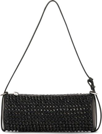 Walter Baker Quinn Knot Leather Barrel Shoulder Bag