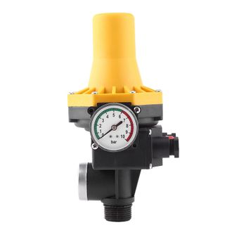 OEM Control Autom&aacute;tico Para Bomba De Agua De 220 V, Interruptor El&eacute;ctrico Con Man&oacute;metro