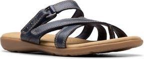 Clarks Elizabelle Bay Sandal in Navy Leather at Nordstrom Rack, Size 8.5