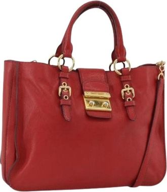 Miu Miu Pre-owned Handbags, female, Red, Size: ONE SIZE Pre-owned Hand Bag