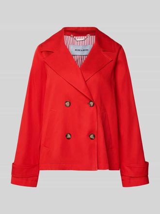 More & More Jacke aus Lyocell-Mix in Rot, Gr&ouml;&szlig;e 46