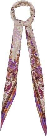 Pierre-Louis Mascia Aloeuw Sjaal - Heren - Zijden sjaals - Paars - ONE Size - Accessoires
