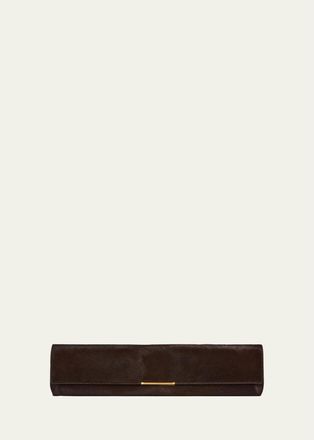 Balmain Long Pony Hair Clutch Bag