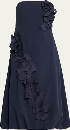 Ramy Brook Zaria Floral Bubble-Hem Midi Dress