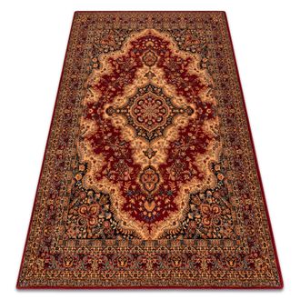 RugsX Rugsx - Alfombra De Lana Polonia Kr&oacute;lewski Borgo&ntilde;a Red 300x400 Cm