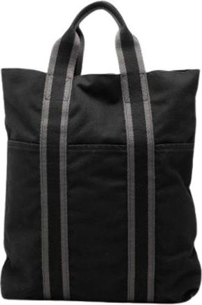 Herm&egrave;s Pre-owned Fourre Tout Cabas - Dames - Vintage Shopper - Zwart - ONE Size - Vintage