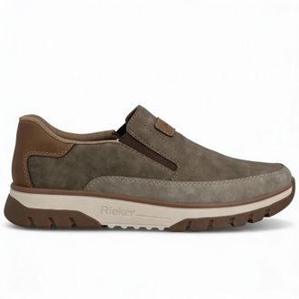Rieker Stan Mens Comfort Trainers Brown - Size 10.5 Wide Fit (UK Shoe)
