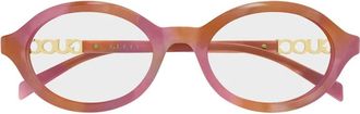 Gucci Ovale Optische Montuur - Dames - Brillen - Roze - 51 MM - Accessoires