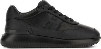 Hogan Interactive&sup3; Sneakers - Heren - Sneakers - Zwart - 40 EU - Leer - Schoenen